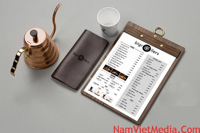In menu giá rẻ ? Dịch vụ thiết kế và in ấn menu chuyên nghiệp